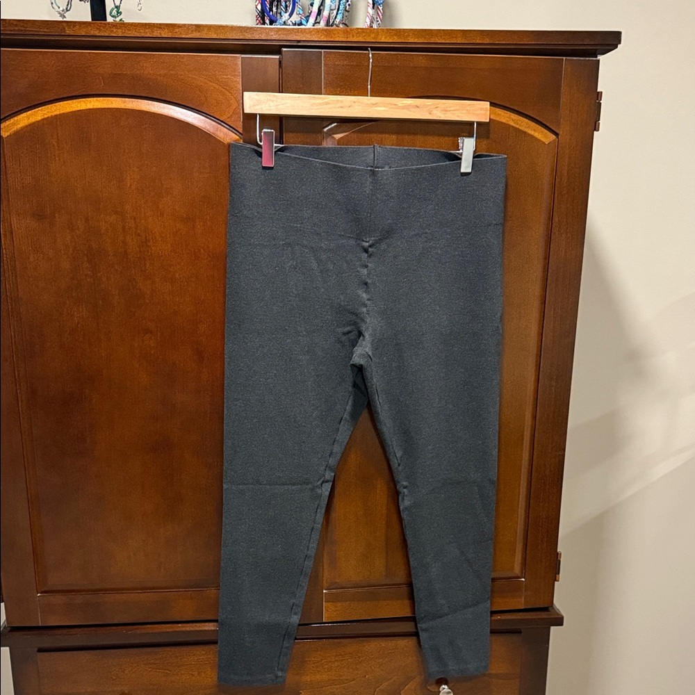 Loft High Waisted Gray Leggings